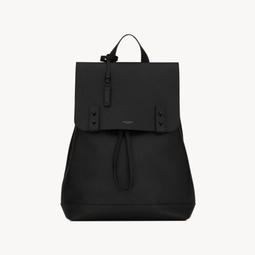 SAC DE JOUR BACKPACK IN GRAINED LEATHER