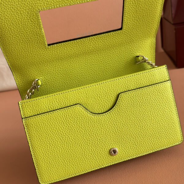 GG MARMONT BI-COLOR WALLET ON CHAIN