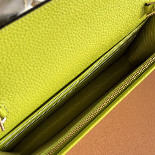 GG MARMONT BI-COLOR WALLET ON CHAIN