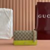 GG MARMONT BI-COLOR WALLET ON CHAIN