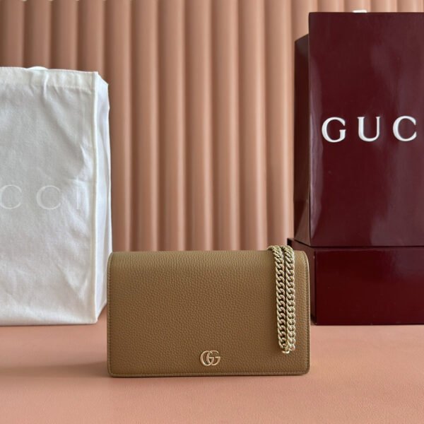 GG MARMONT WALLET ON CHAIN