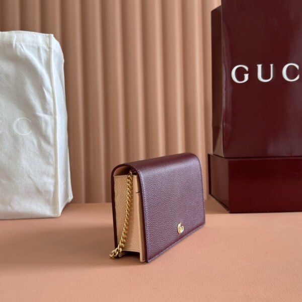 GG MARMONT WALLET ON CHAIN
