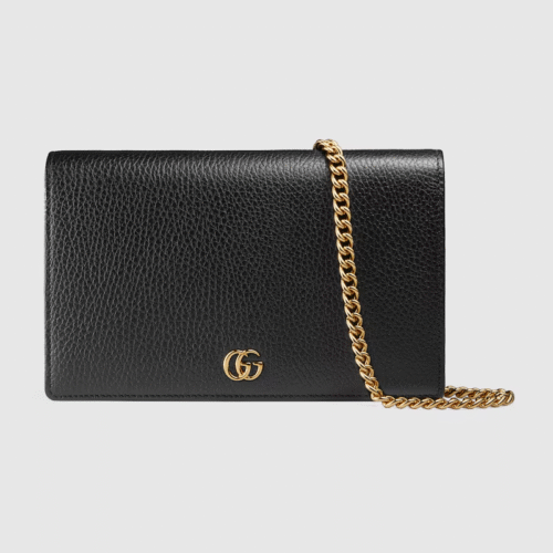 GG MARMONT WALLET ON CHAIN