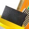 UPTOWN POUCH IN CROCODILE-EMBOSSED SHINY LEATHER