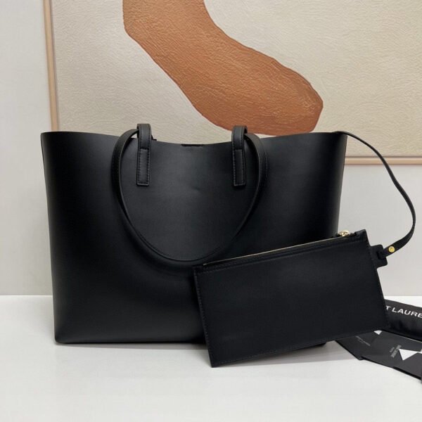SHOPPING SAINT LAURENT IN LEATHER