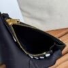 CASSANDRE MATELASSÉ FRAGMENTS CARD CASE IN GRAIN DE POUDRE LEATHER