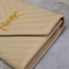 CASSANDRE MATELASSÉ FLAP POUCH IN GRAIN DE POUDRE LEATHER