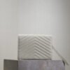 CASSANDRE MATELASSÉ FLAP POUCH IN GRAIN DE POUDRE LEATHER