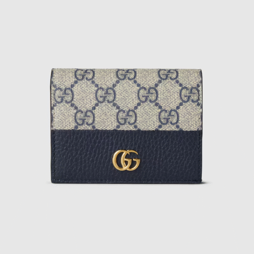 BI-COLOR GG MARMONT SMALL WALLET