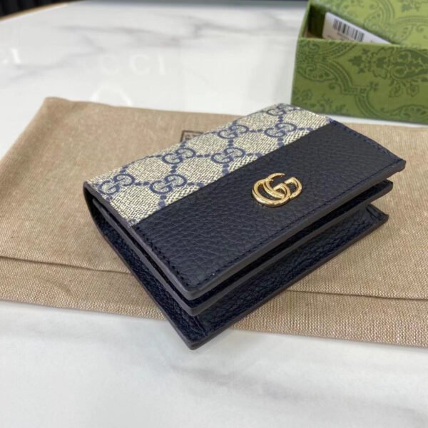 BI-COLOR GG MARMONT SMALL WALLET