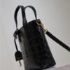 MINI TOY SHOPPING SAINT LAURENT IN CROCODILE-EMBOSSED LEATHER