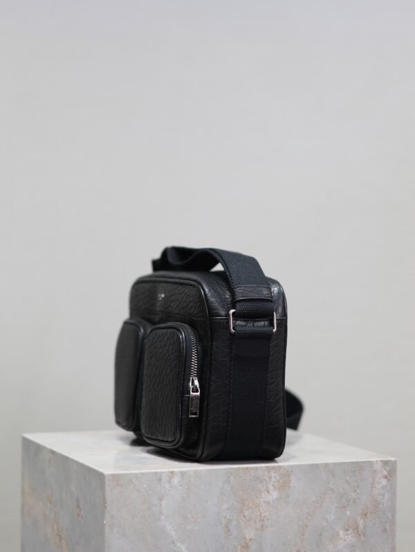 CITY SAINT LAURENT CAMERA BAG IN GRAINED LEATHER