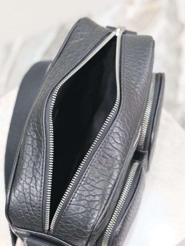 CITY SAINT LAURENT CAMERA BAG IN GRAINED LEATHER