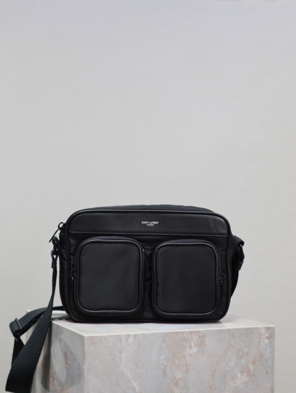 CITY SAINT LAURENT NEW CAMERA BAG IN ECONYL® REGENERATED NYLON