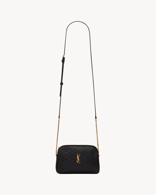 GABY ZIPPERED POUCH IN LAMBSKIN