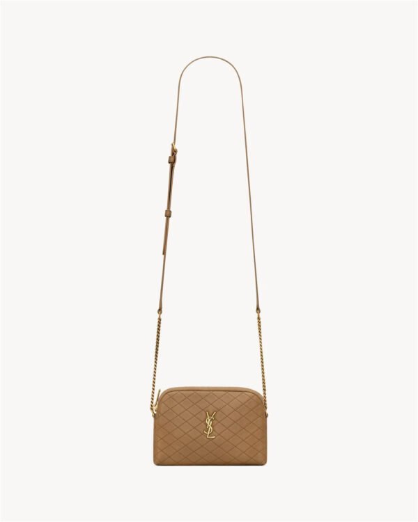 GABY ZIPPERED POUCH IN LAMBSKIN