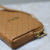 GABY ZIPPERED POUCH IN LAMBSKIN