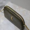 GABY ZIPPERED POUCH IN LAMBSKIN