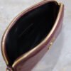 GABY ZIPPERED POUCH IN LAMBSKIN