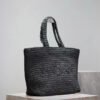 SAINT LAURENT TOTE IN RAFFIA