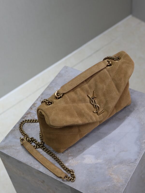 TOY PUFFER IN SUEDE