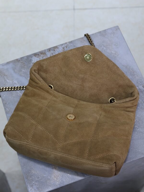 TOY PUFFER IN SUEDE