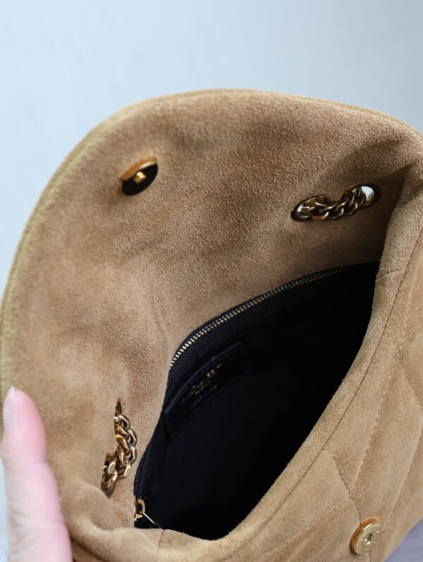 TOY PUFFER IN SUEDE