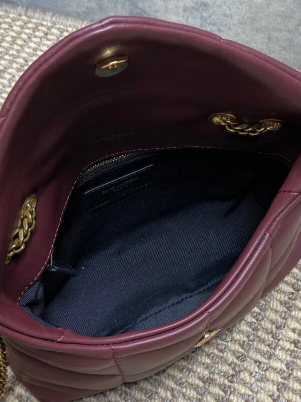 TOY PUFFER IN SHINY LEATHER
