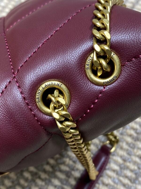 TOY PUFFER IN SHINY LEATHER