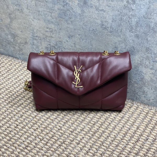 TOY PUFFER IN SHINY LEATHER
