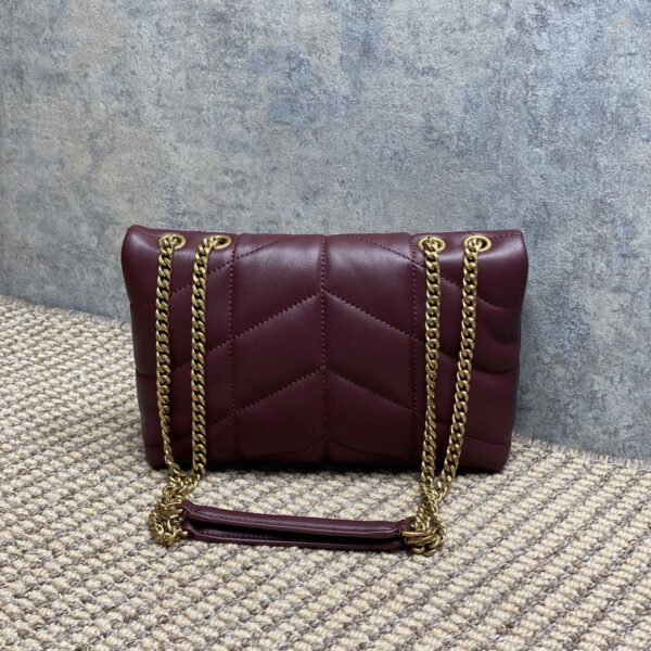 TOY PUFFER IN SHINY LEATHER