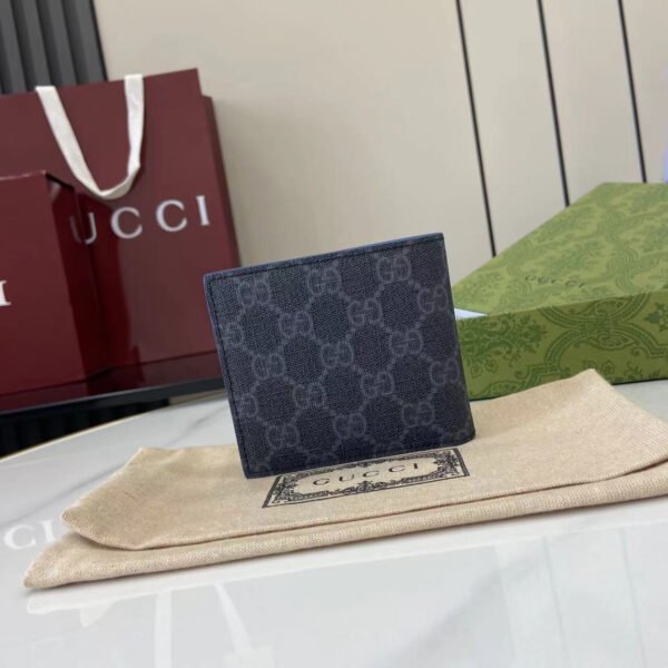 BLUE INTERIOR GG BI-FOLD WALLET