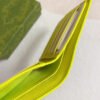 ACID GREEN INTERIOR GG BI-FOLD WALLET