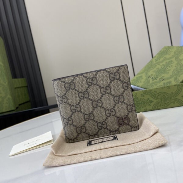 BROWN INTERIOR GG BI-FOLD WALLET