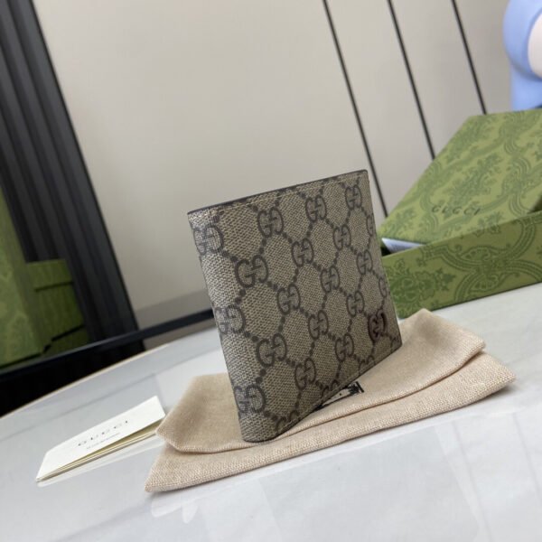 BROWN INTERIOR GG BI-FOLD WALLET
