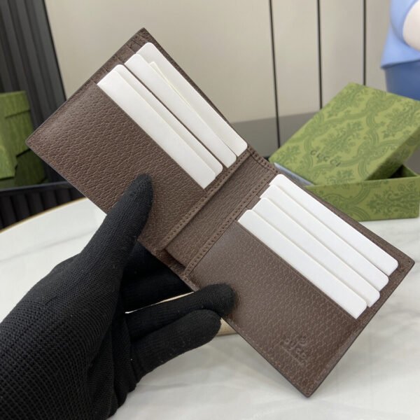 BROWN INTERIOR GG BI-FOLD WALLET