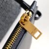 LE 37 IN WOVEN RAFFIA AND VEGETABLE-TANNED LEATHER