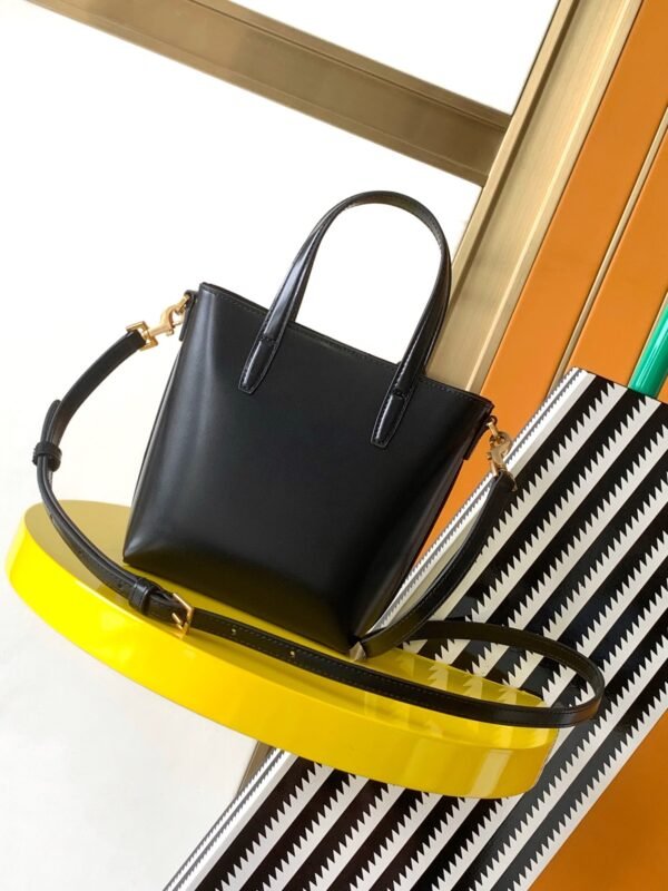 MINI TOY SHOPPING SAINT LAURENT IN BOX LEATHER