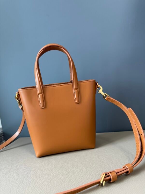 MINI TOY SHOPPING SAINT LAURENT IN BOX LEATHER
