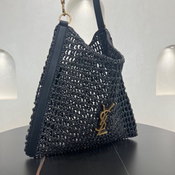 OXALIS BAG IN RAFFIA MACRAMÉ
