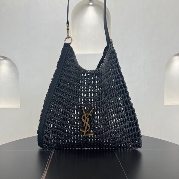 OXALIS BAG IN RAFFIA MACRAMÉ
