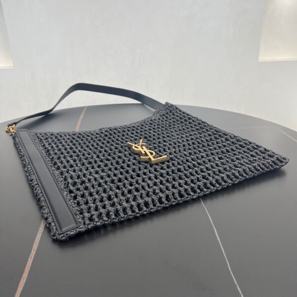 OXALIS BAG IN RAFFIA MACRAMÉ