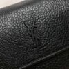NIKI MESSENGER IN GRAINED LEATHER
