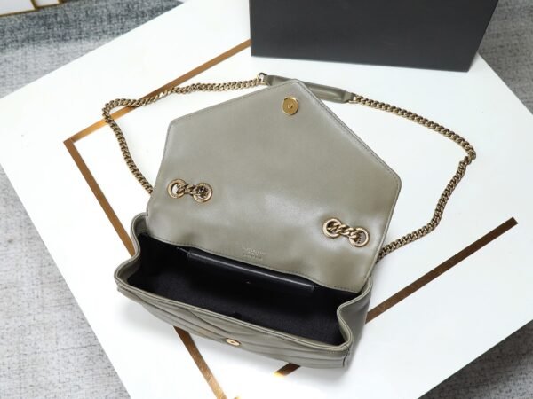 LOULOU SMALL IN MATELASSÉ LAMBSKIN