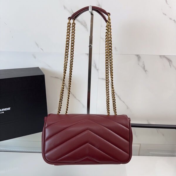 LOULOU SMALL IN MATELASSÉ LAMBSKIN