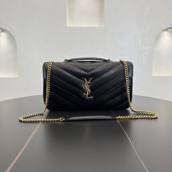 LOULOU MEDIUM IN MATELASSÉ LAMBSKIN