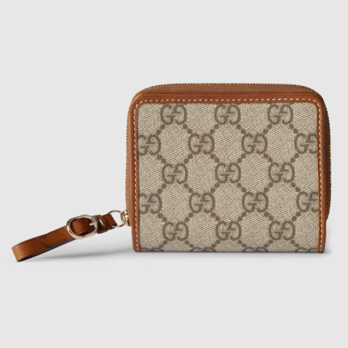 GG EMBLEM ZIP MINI WALLET