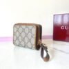 GG EMBLEM ZIP MINI WALLET