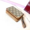 GG EMBLEM ZIP MINI WALLET