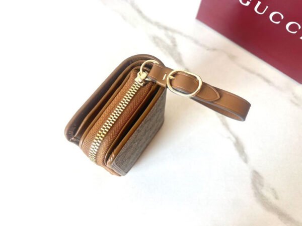 GG EMBLEM ZIP MINI WALLET